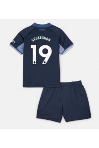 Fotbalové Dres Tottenham Hotspur Ryan Sessegnon #19 Dětské Venkovní Oblečení 2023-24 Krátký Rukáv (+ trenýrky)